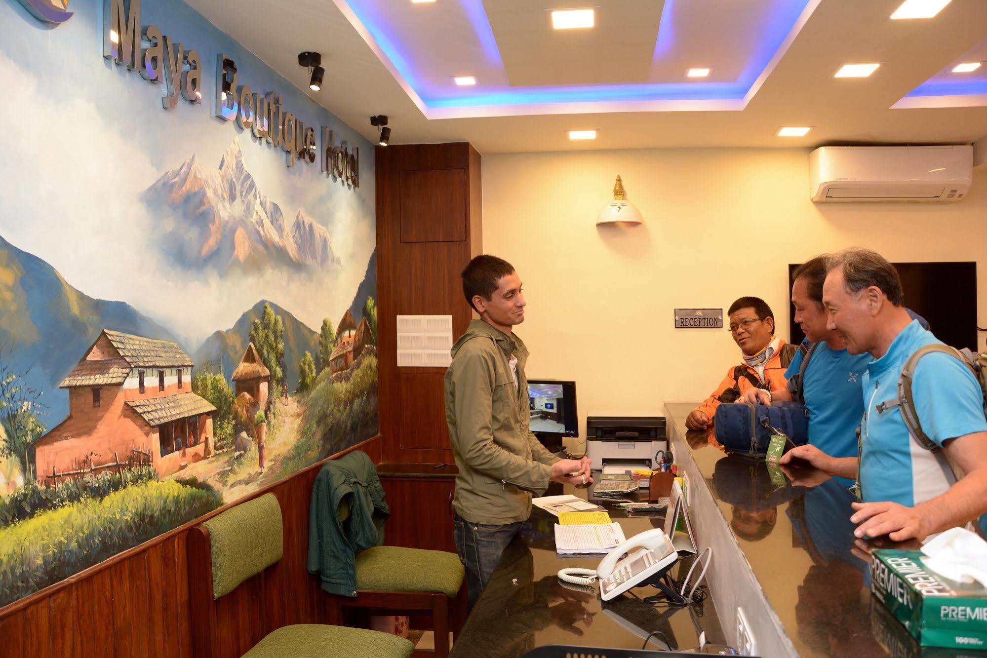 Maya Boutique Hotel Katmandu Dış mekan fotoğraf