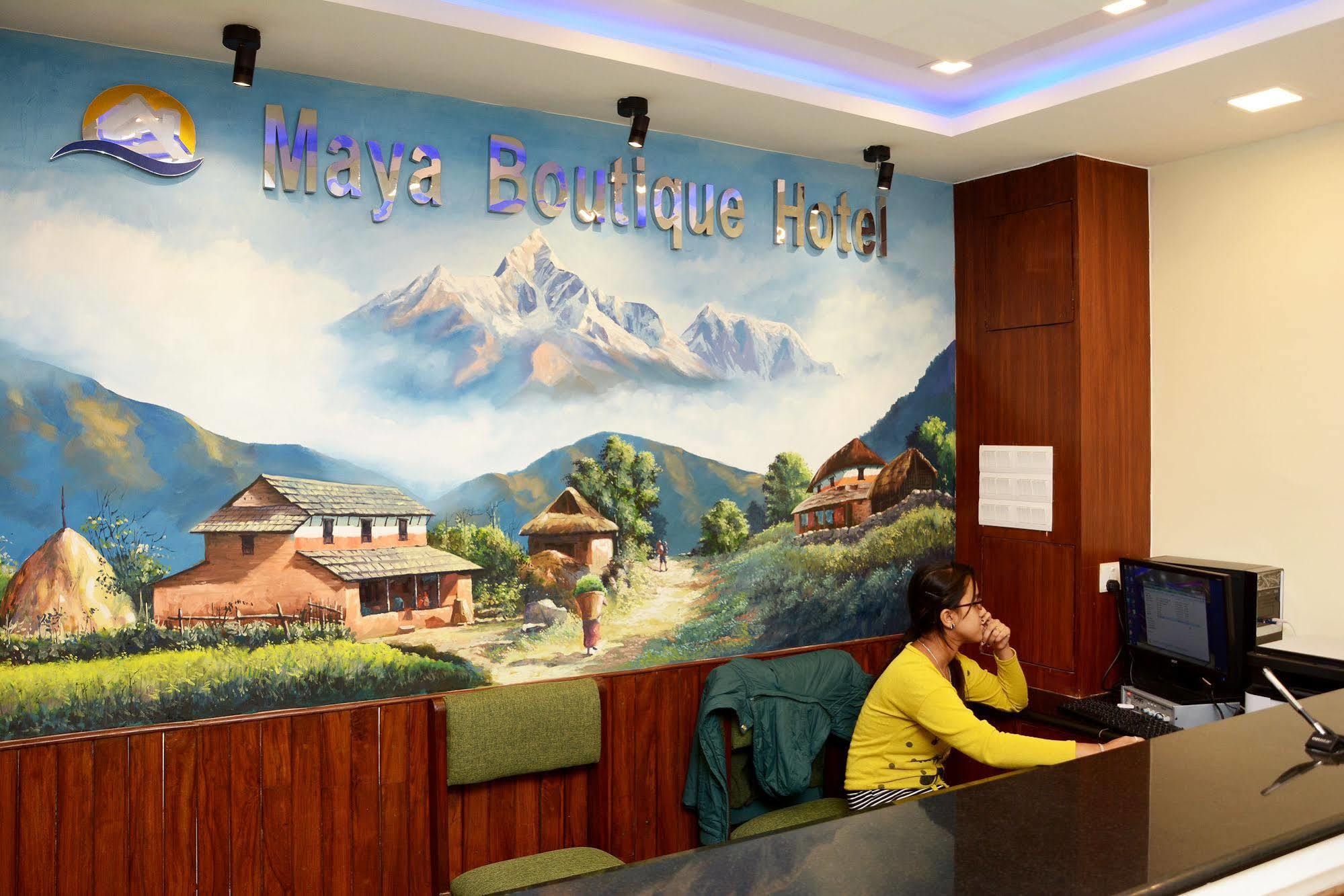 Maya Boutique Hotel Katmandu Dış mekan fotoğraf