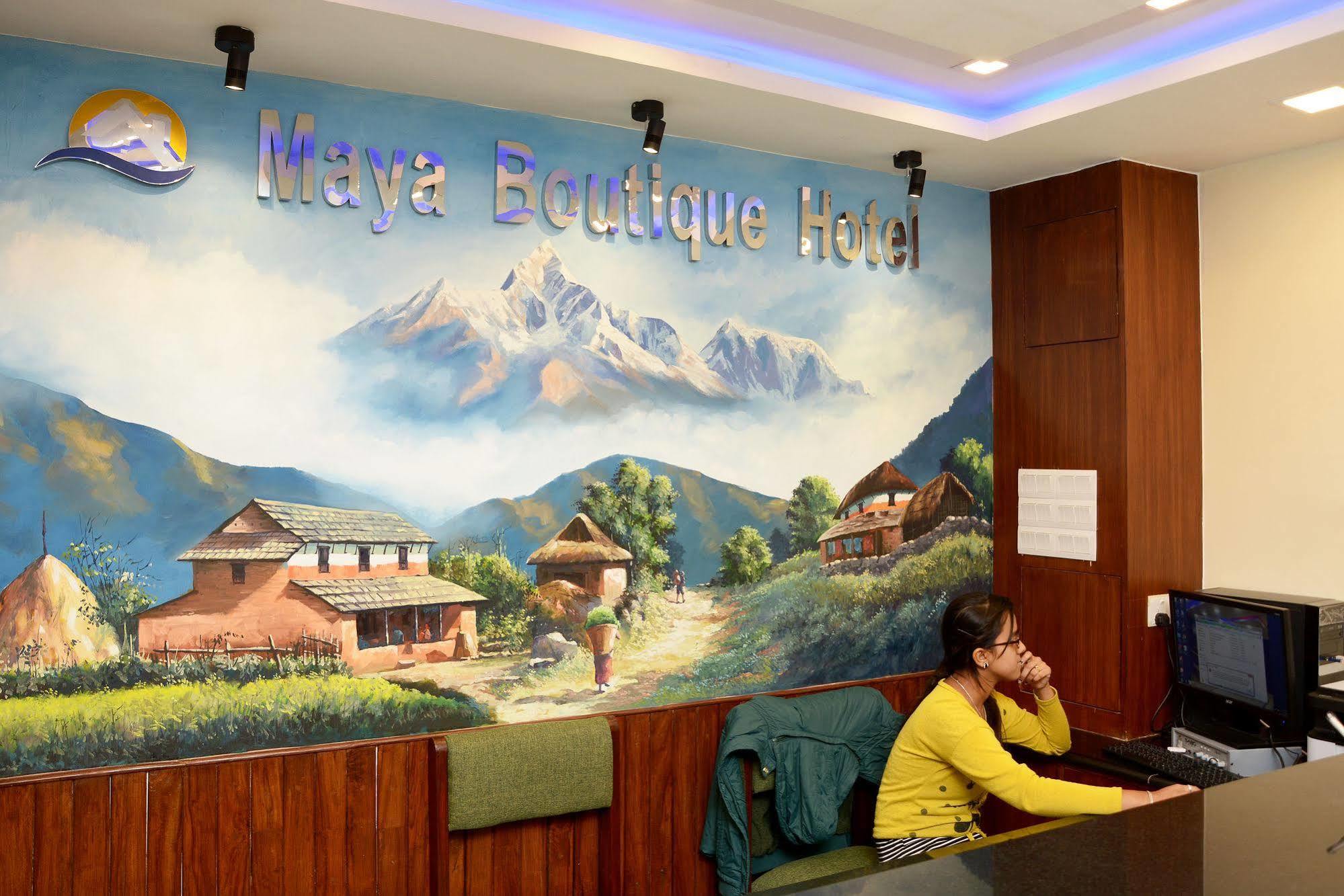 Maya Boutique Hotel Katmandu Dış mekan fotoğraf